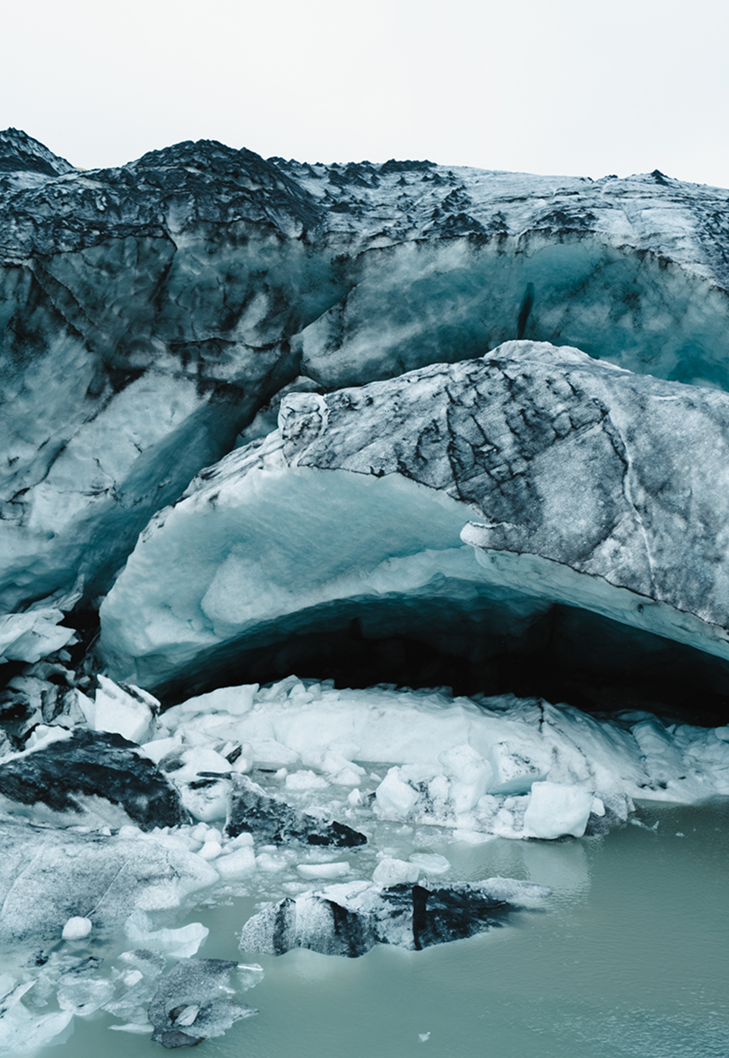 Glacial ice