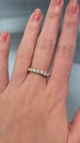 1ct Half Eternity Ring - PRMAL