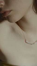 Trace Wave Trio Necklace - PRMAL