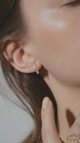 Frost Pear Stud Earring - PRMAL