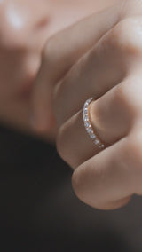 Bold Pave Diamond Ring - PRMAL