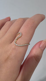 Massive Wave Ring [Bridal Edition] - PRMAL