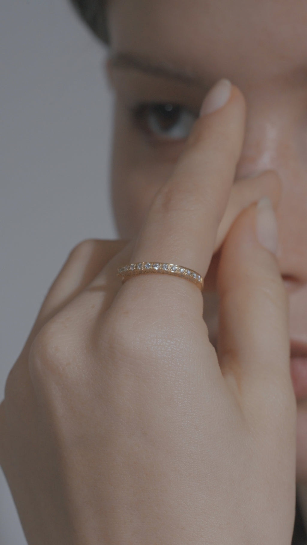 Glacier Arc Pave Ring - PRMAL