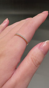 Classic Pave Diamond Ring - PRMAL