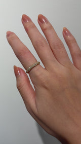 Mixture Pave Dome Ring - PRMAL