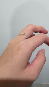 Cross Wave Ring - PRMAL