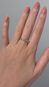 Glacier Arc Pave Ring - PRMAL