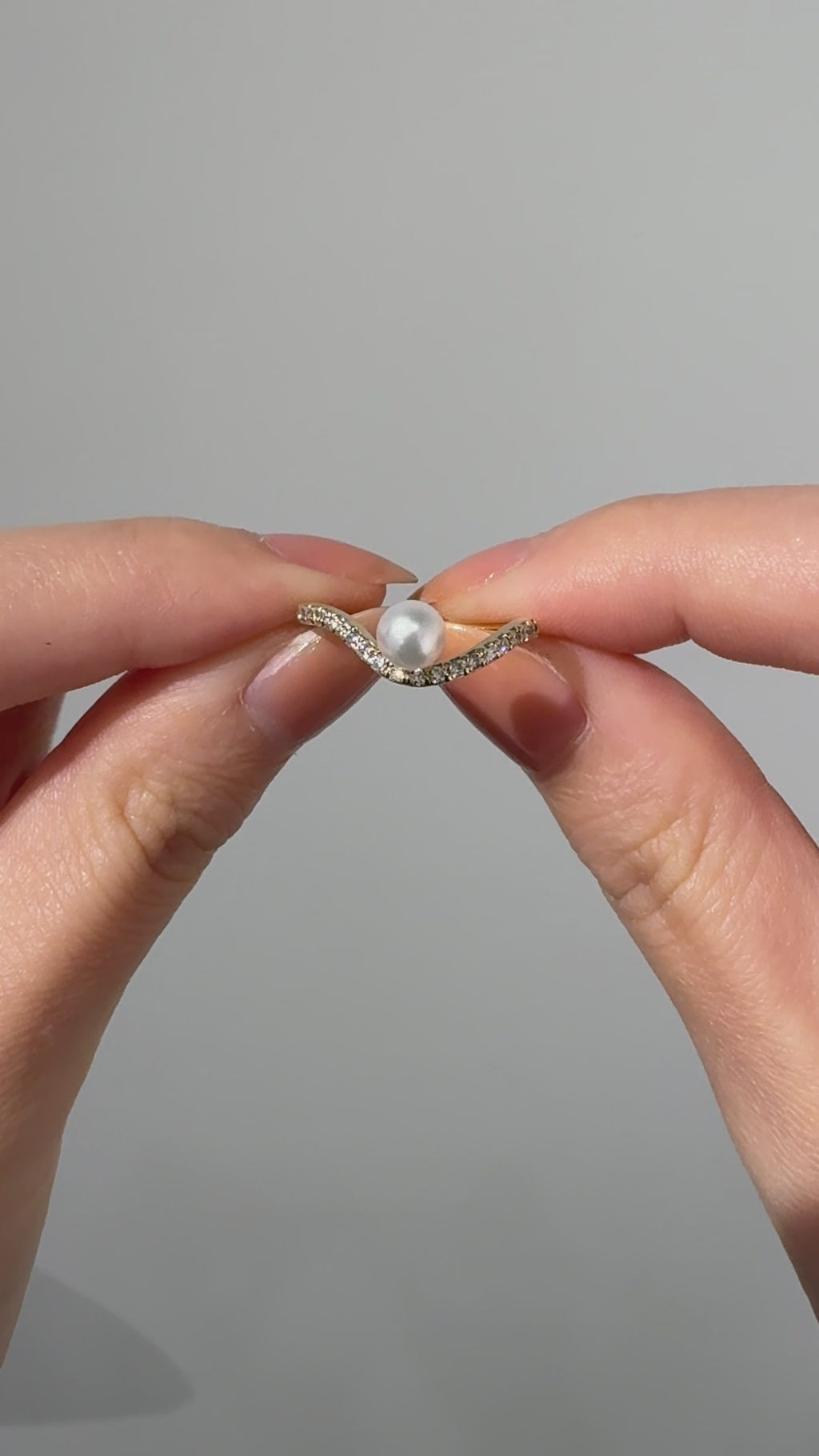 Pearl Wave Ring - PRMAL