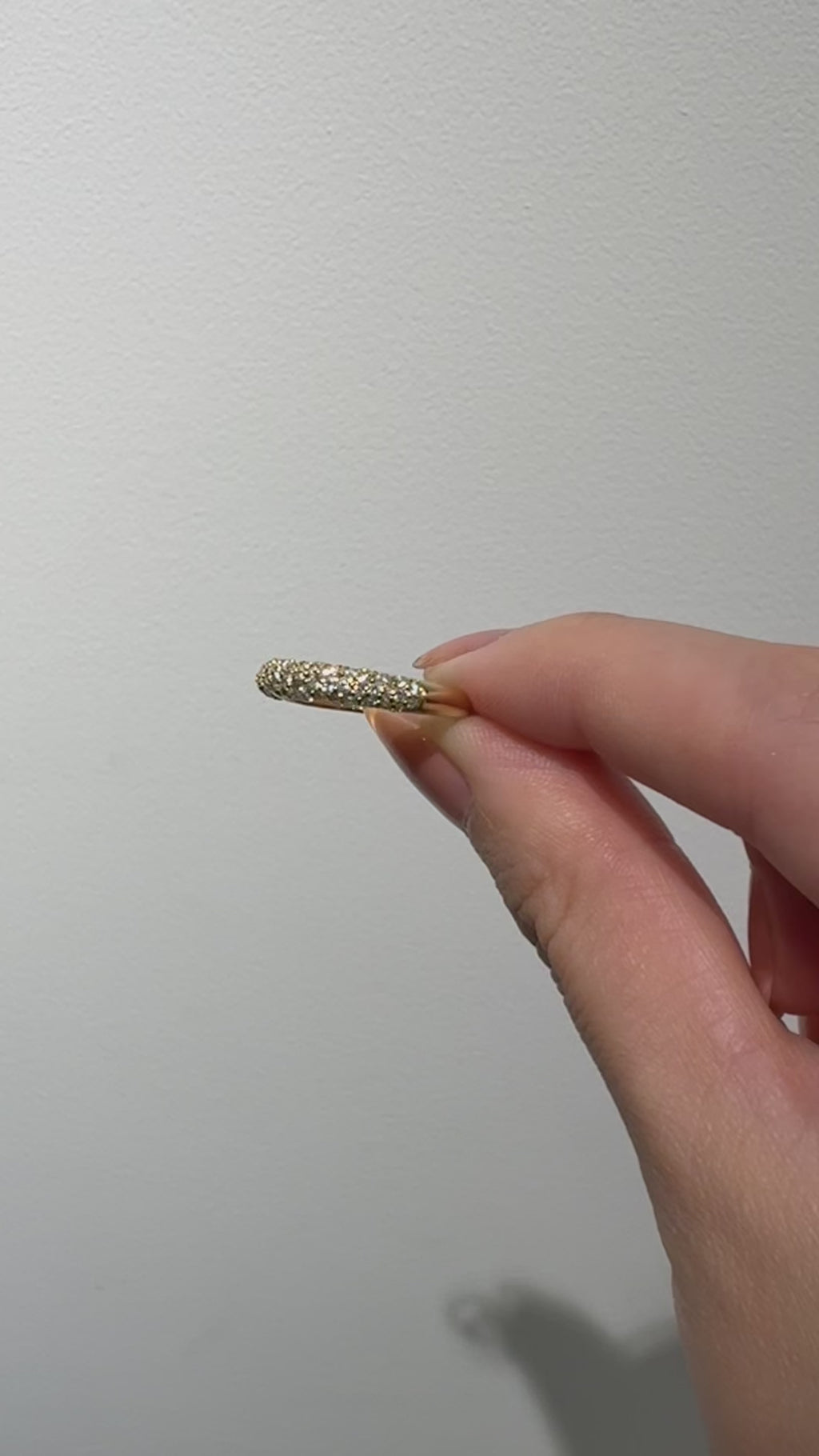 Mixture Pave Dome Ring - PRMAL