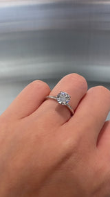 1.08ct Alta Solitaire Plain Ring - PRMAL