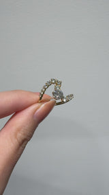 Infinity Massive Wave Diamond Ring - PRMAL