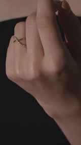 Double Wave Ring - PRMAL