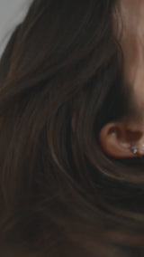 Trio Pear Stud Earring - PRMAL