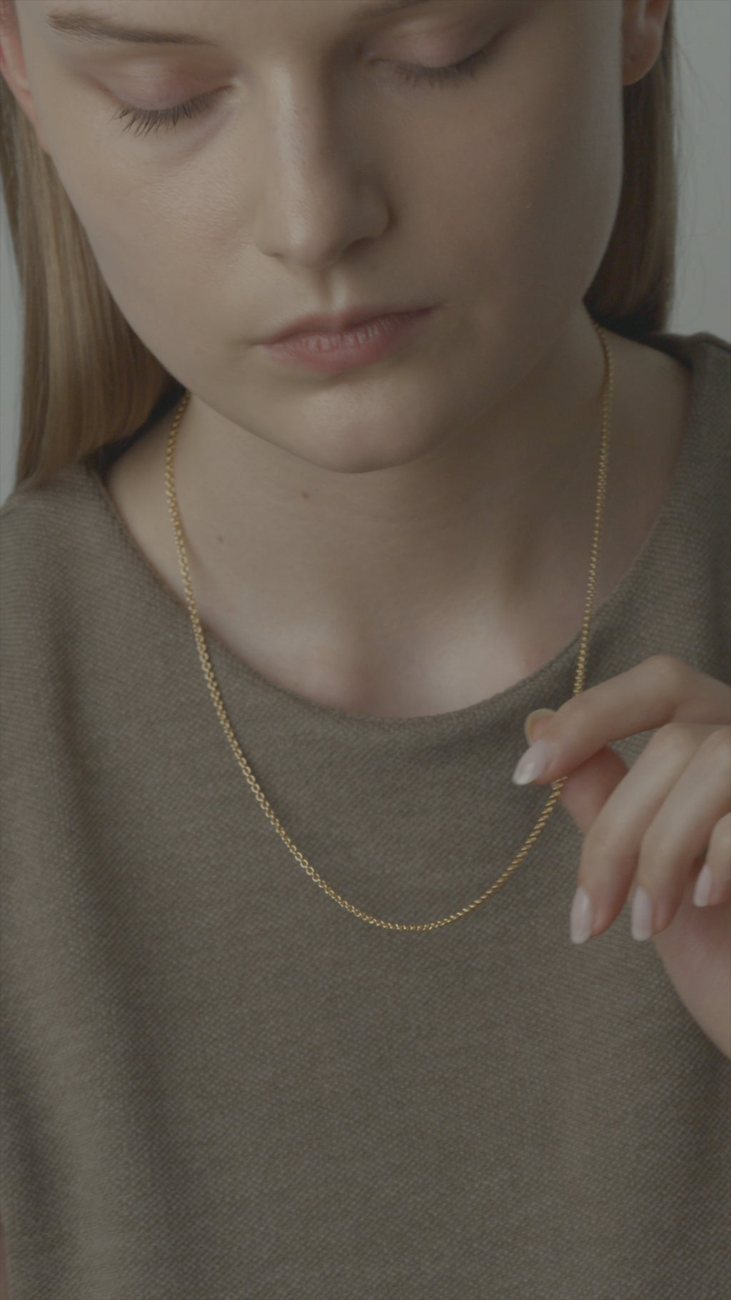 Round Chain Necklace - PRMAL