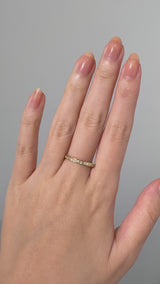 Glacier Arc Pave Ring - PRMAL