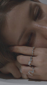 Infinity Massive Wave Diamond Ring - PRMAL