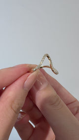 Massive Wave Ring [Bridal Edition] - PRMAL