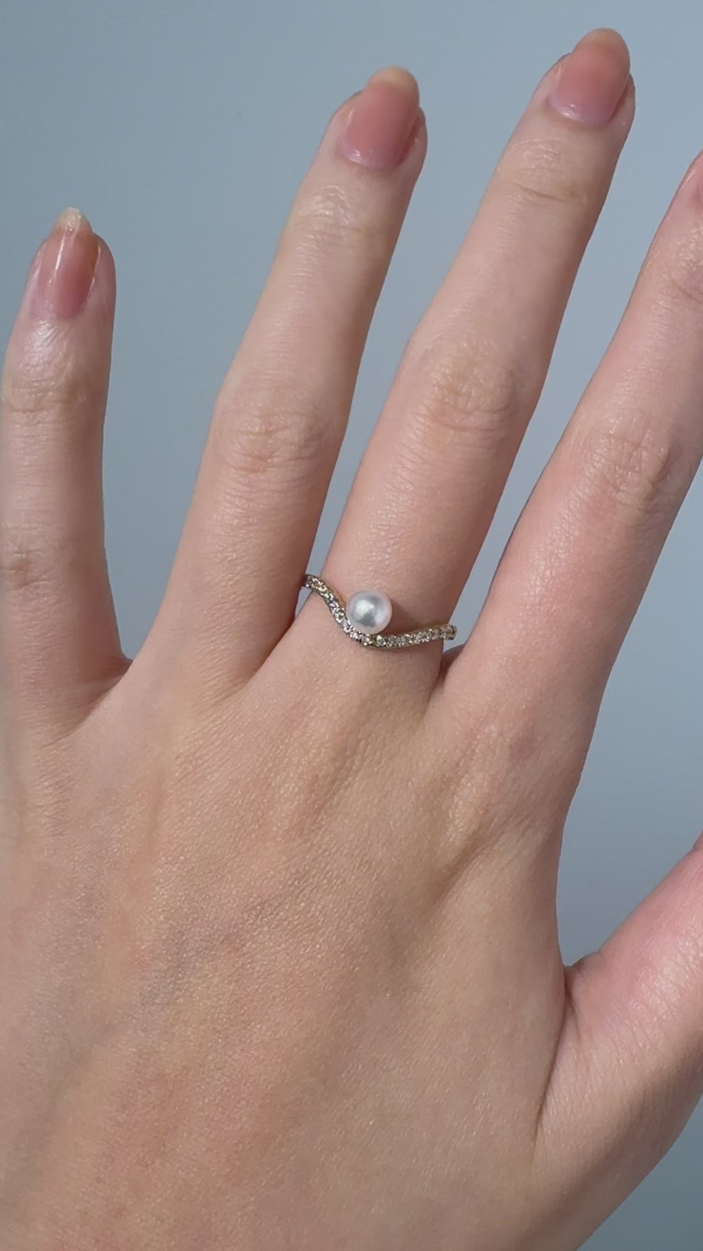 Pearl Wave Ring - PRMAL