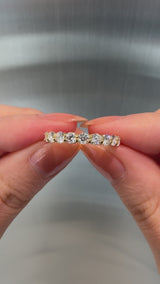 1ct Half Eternity Ring - PRMAL