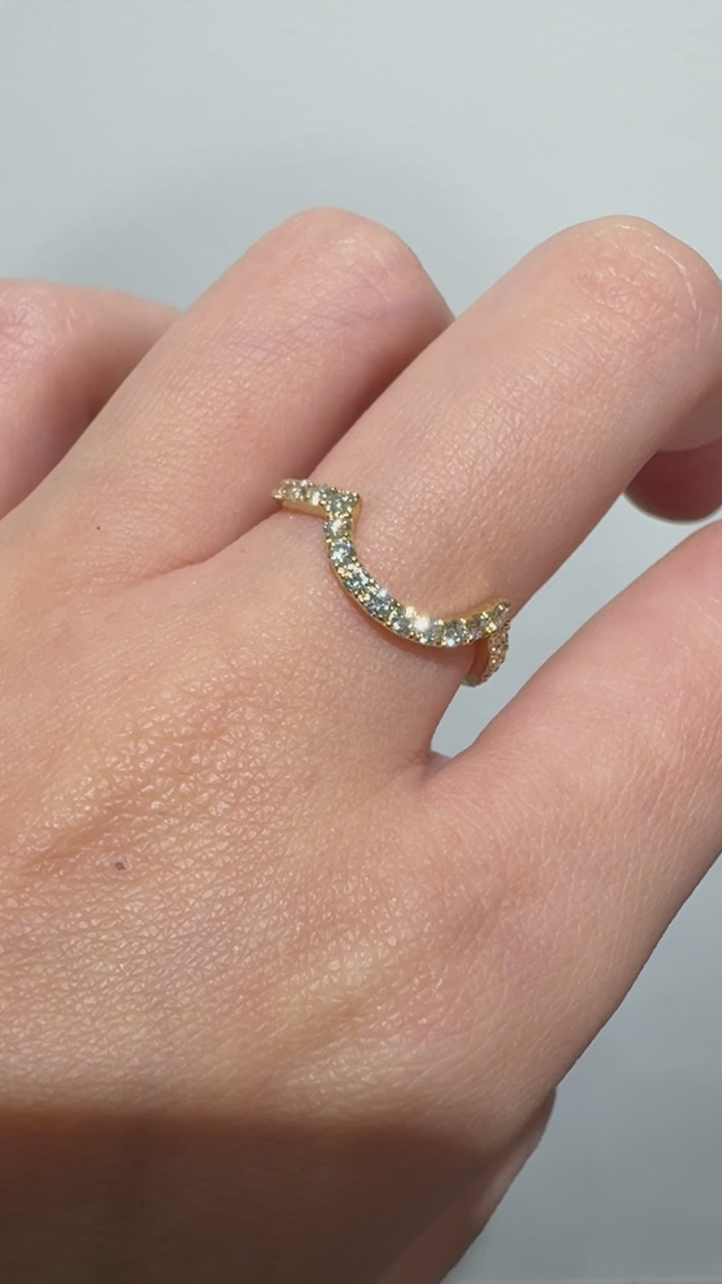 Twin Wave Ring [Bridal Edition] - PRMAL