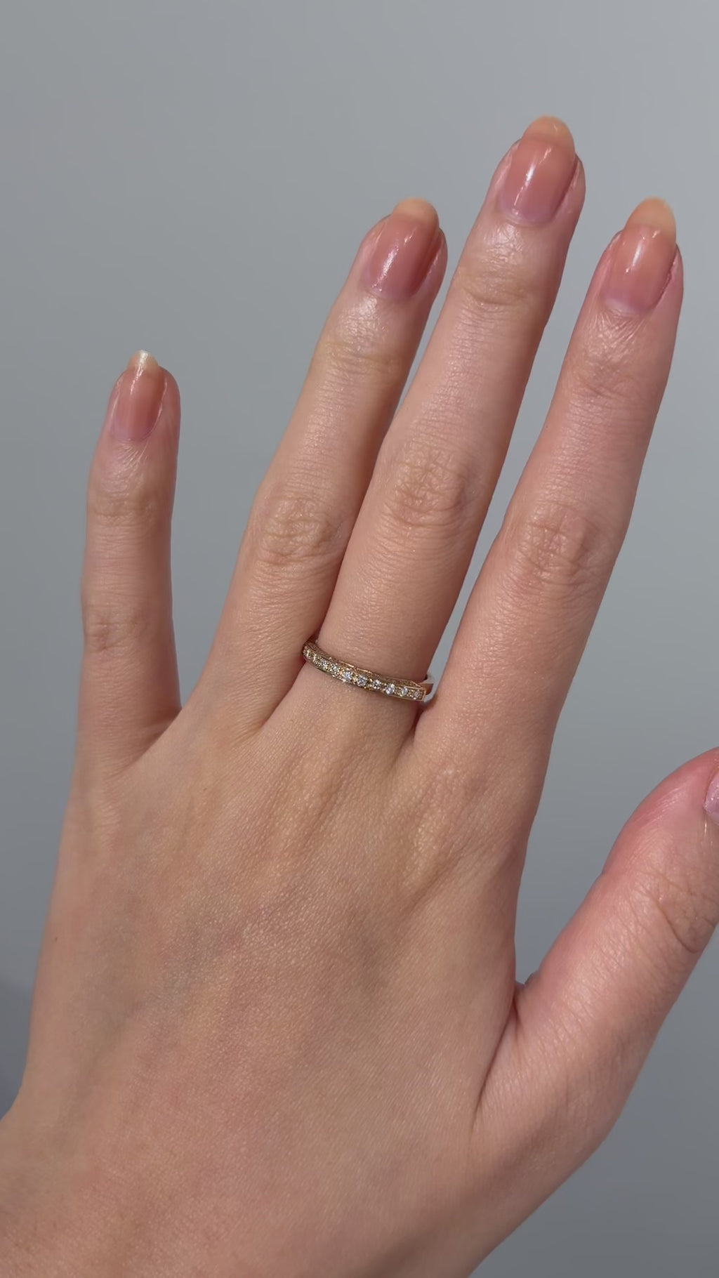 Glacier Arc Pave Ring - PRMAL