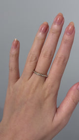 Glacier Arc Pave Ring - PRMAL