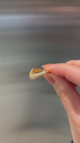 Pave Wave Dome Ring [Bridal Edition] - PRMAL