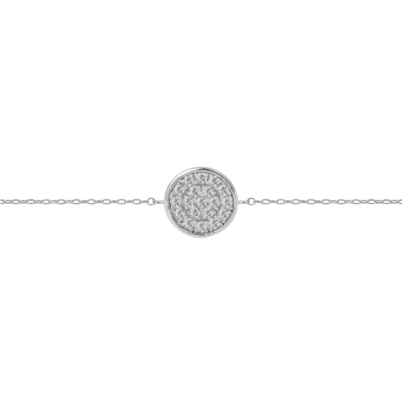 Pave Disk Bracelet - PRMAL