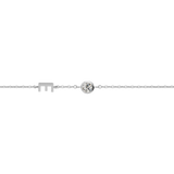 Letter Diamond Bracelet - PRMAL