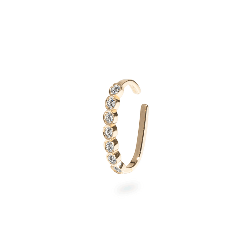 Diamond Bar Ear Cuff - PRMAL