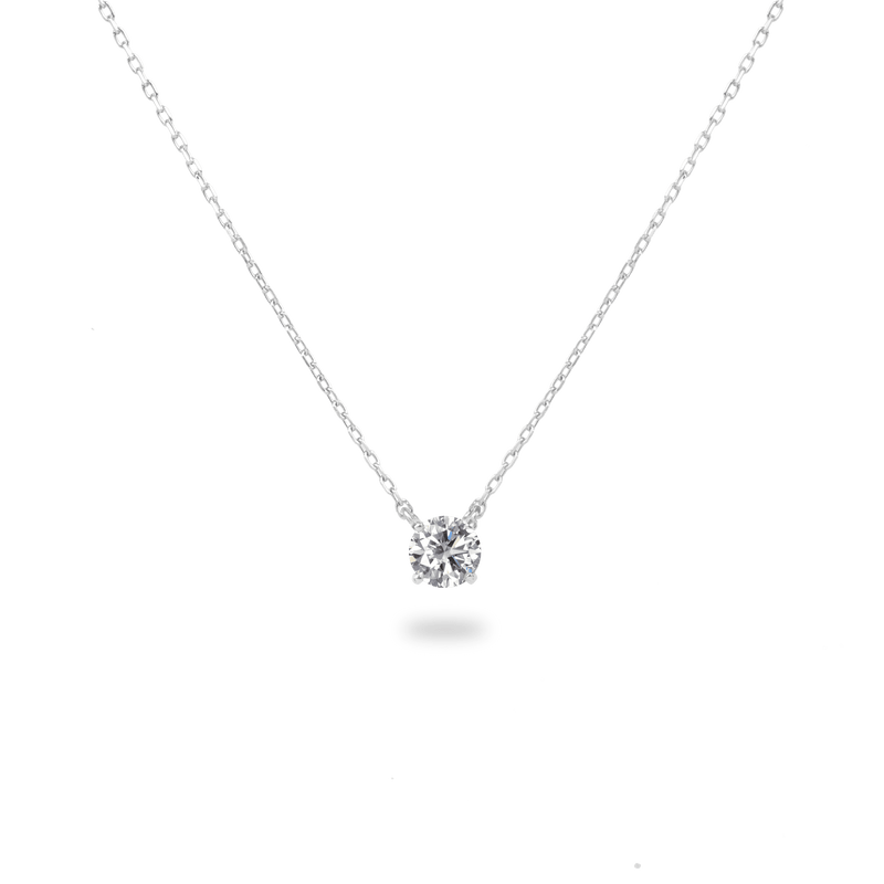 0.3ct Solitaire Diamond Necklace - PRMAL