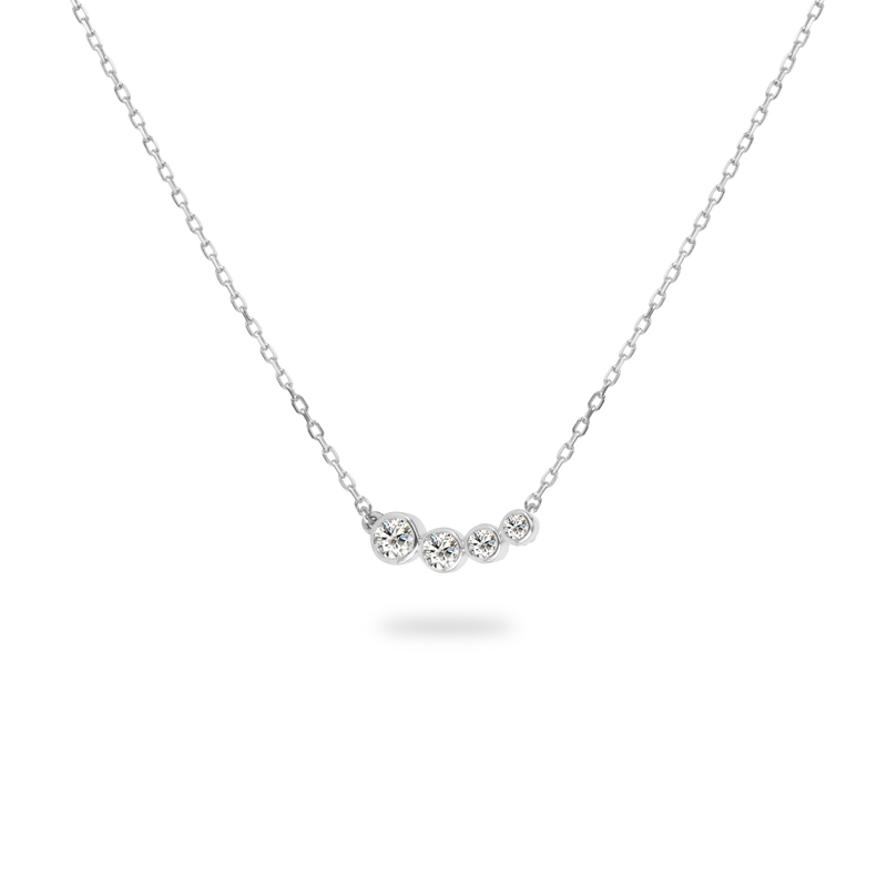 Quartet Diamond Necklace