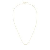 Pave Line Necklace