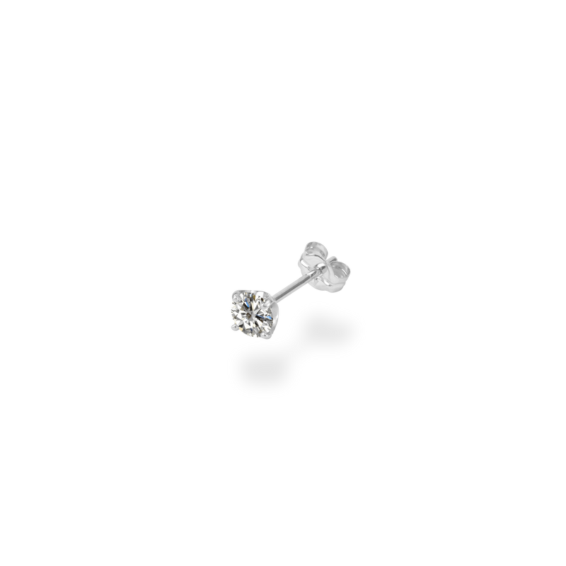 0.3ct Solitaire Diamond Stud - PRMAL