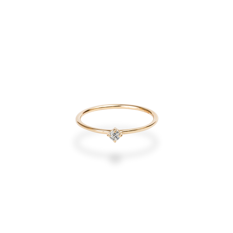 Skinny Diamond Ring