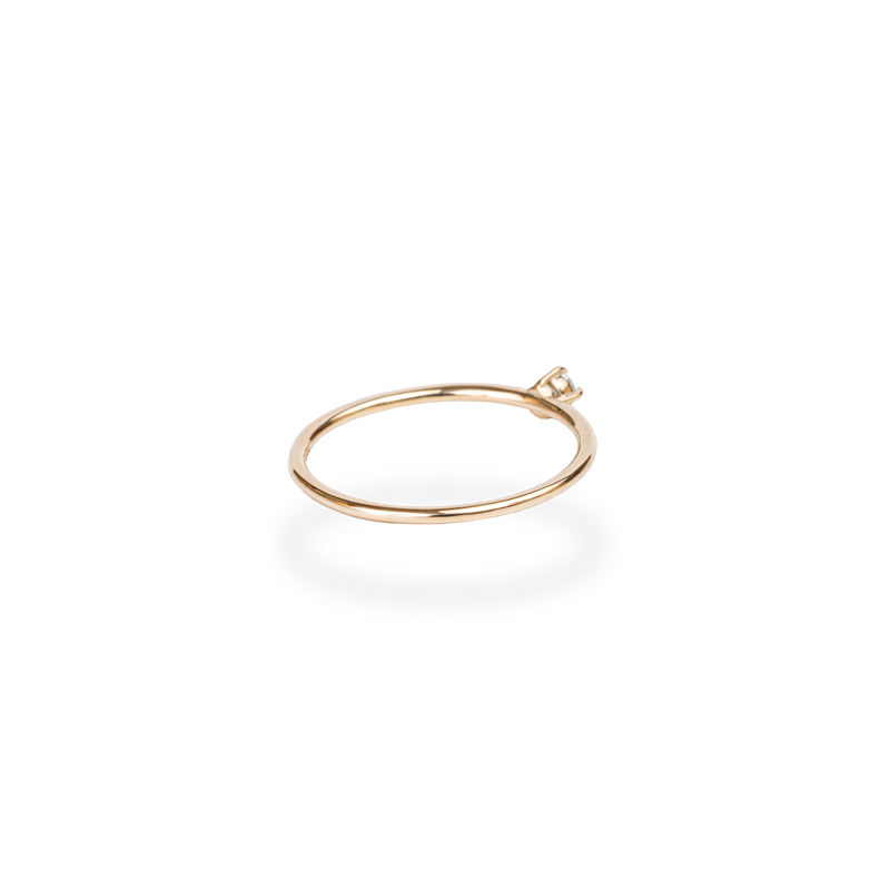 Skinny Diamond Ring