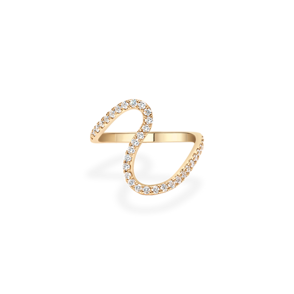 Massive Wave Ring [Bridal Edition] - PRMAL