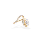 Massive 1ct Oval Wave Ring [Bridal Edition] - PRMAL