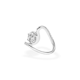 Massive 1ct Oval Wave Ring [Bridal Edition] - PRMAL