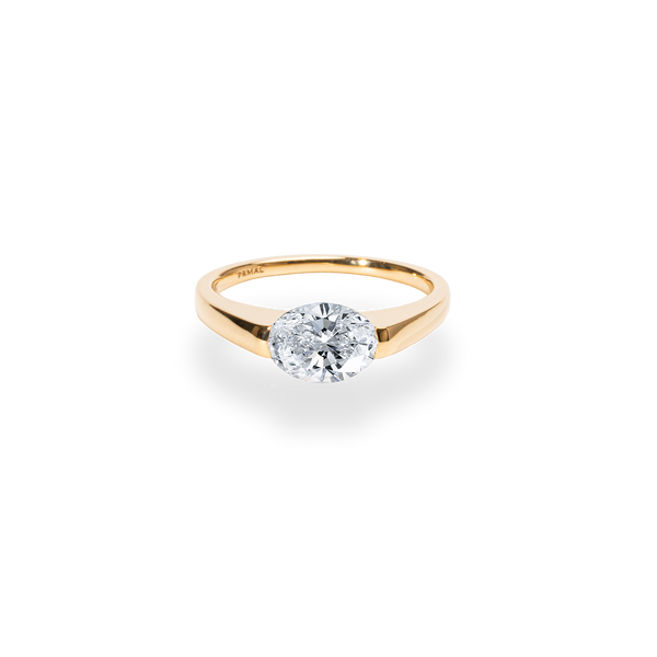 Facet 1ct Oval Ring [Bridal Edition]