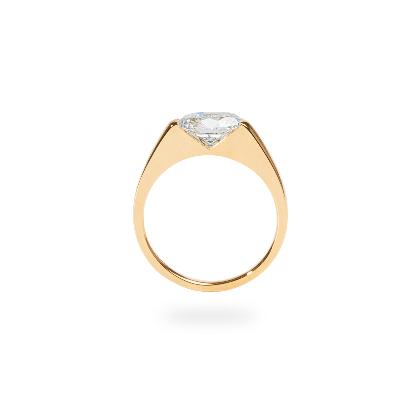 ファセット 1カラット オーバルリング [Bridal Edition] - PRMAL