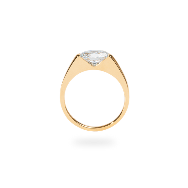 Facet 1ct Oval Ring [Bridal Edition] - PRMAL