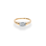 Facet 1ct Emerald Ring [Bridal Edition] - PRMAL