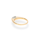 Facet 1ct Emerald Ring [Bridal Edition] - PRMAL