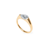 Facet 1ct Pear Ring [Bridal Edition]