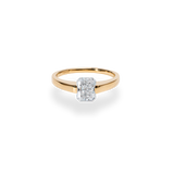 Facet 1ct Radiant Ring [Bridal Edition] - PRMAL