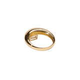 1ct Emerald Dome Ring [Bridal Edition] - PRMAL