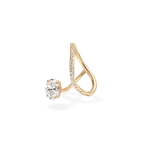 Peek 1ct Oval Wave Ring [Bridal Edition] - PRMAL