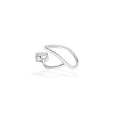 Peek 1ct Oval Wave Ring [Bridal Edition] - PRMAL