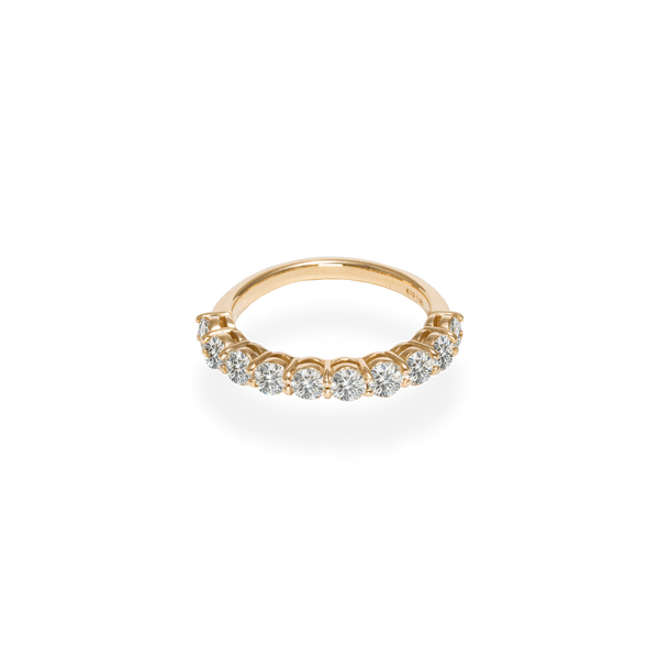 1ct Half Eternity Ring